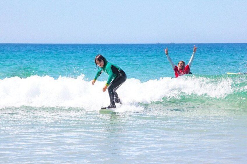 Surf lessons in Ribeira