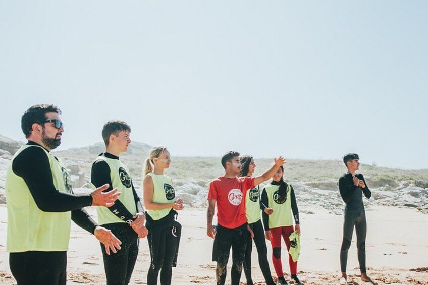 Surf lessons in Corrubedo Ribeira A Coruña NW Spain 1