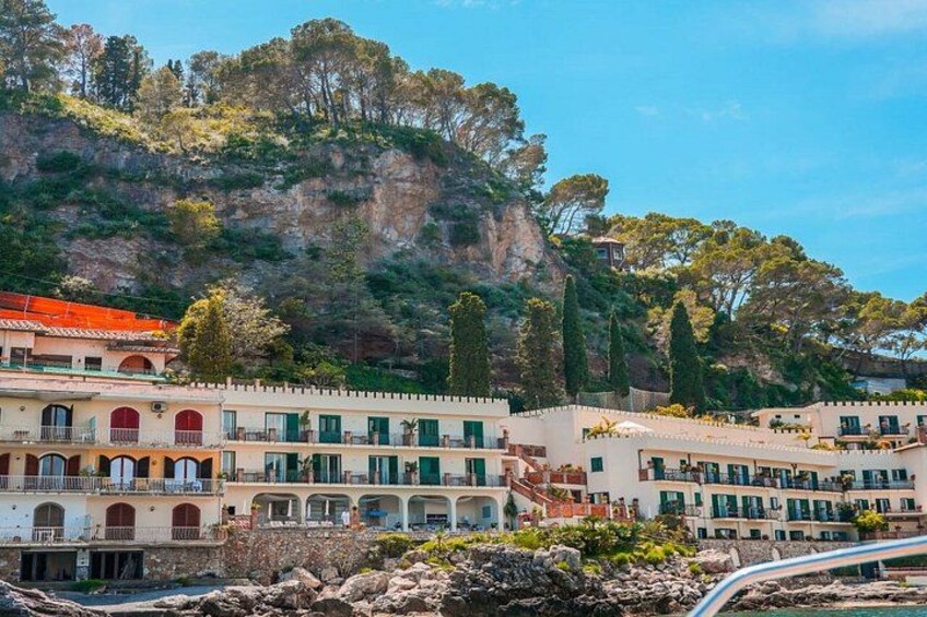Giardini Naxos Taormina Isola Bella Blue Grotto Boat Tour 3