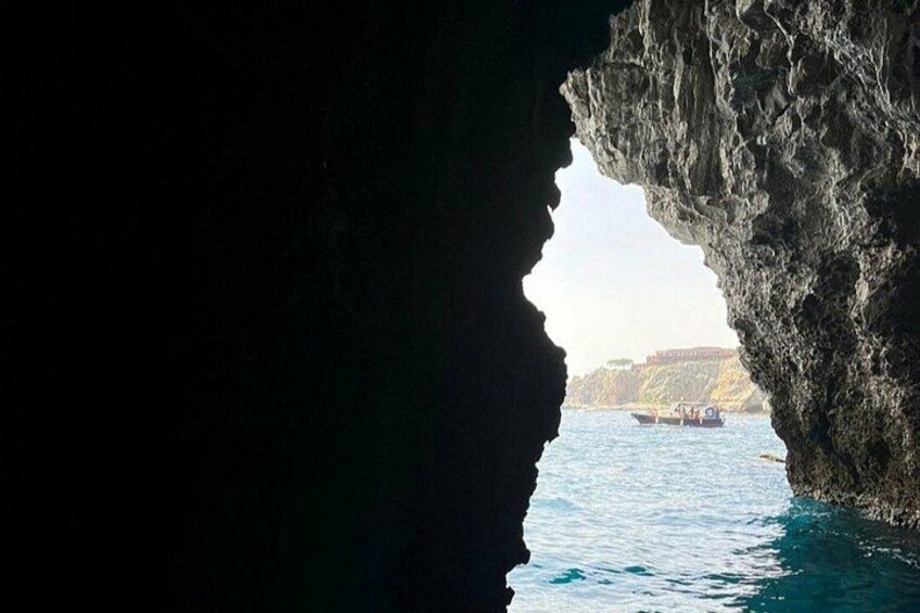 Giardini Naxos Taormina Isola Bella Blue Grotto Boat Tour 5