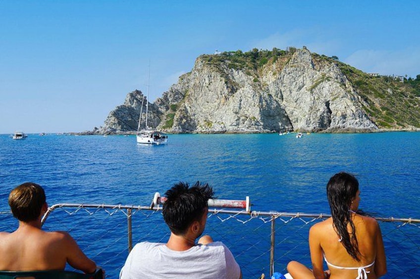 Capo Vaticano from the sea 3