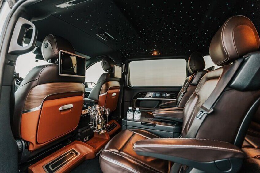 Luxury interiors for your journey