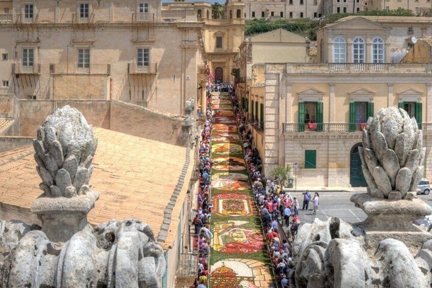 Noto infiorata