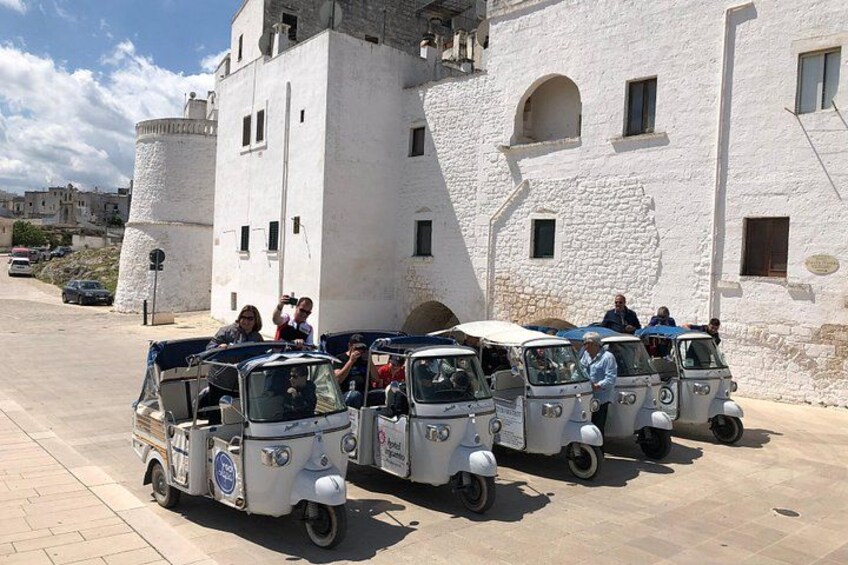 Private Tour of the Medieval Village of Ostuni by Tuk Tuk 3
