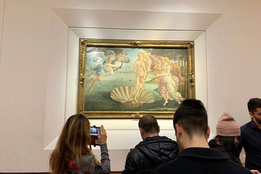 Uffizi Gallery Small Group Tour with Guide