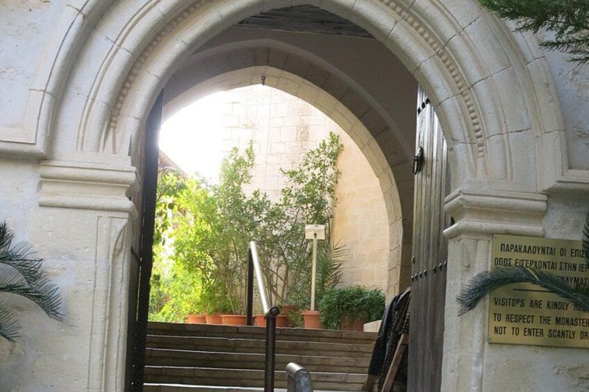 Explore the monastery grounds 5