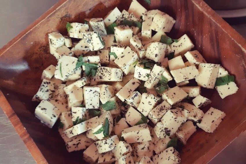 Make your very own fresh halloumi cheese! 4