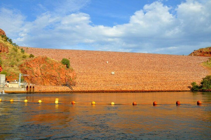 Ord Top Dam wall (Lake Argyle) - Abby Murray 4