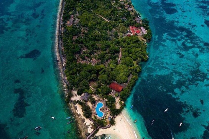 Kuza Cave Tour, Paje Beach Tour, The Rock Restaurant, Prison Island, Secret Garden Restaurant 3
