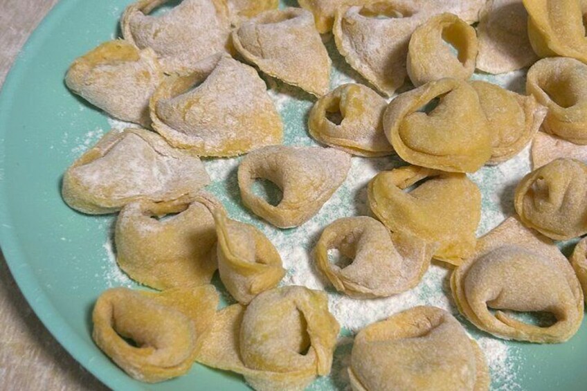 Traditional bolognese pasta making with a meal 5