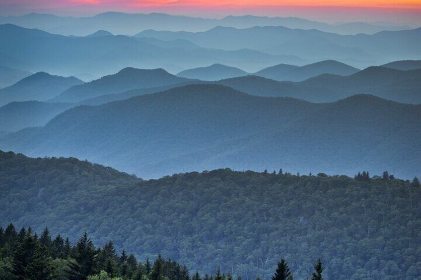 Half-Day Hike with Long Range Views from Asheville