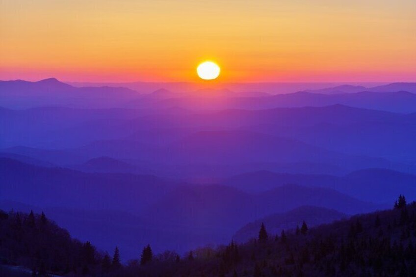 Half-Day Hike with Long Range Views from Asheville