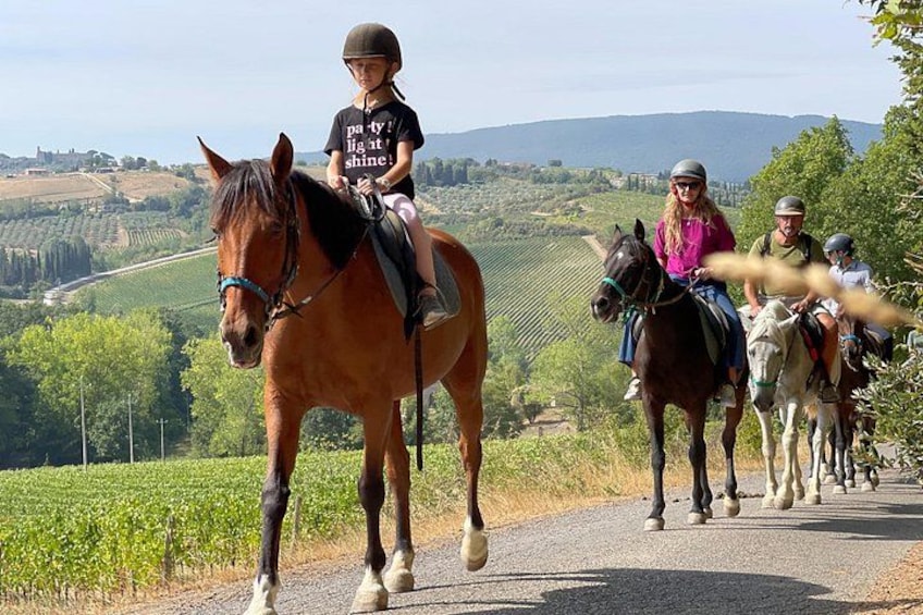 Horseback Ride, visit S.Gimignano, Lunch wine Tasting &much more 2