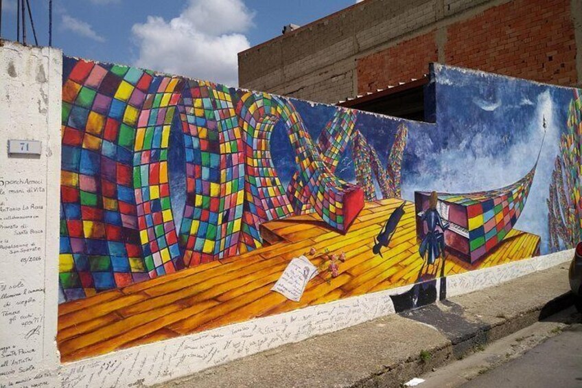 Murales in honor of Pinuccio Sciola 5