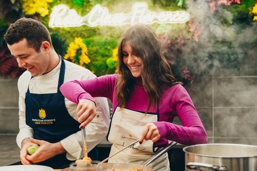 Michelin-Trained Chef Pasta Class in Florence 5