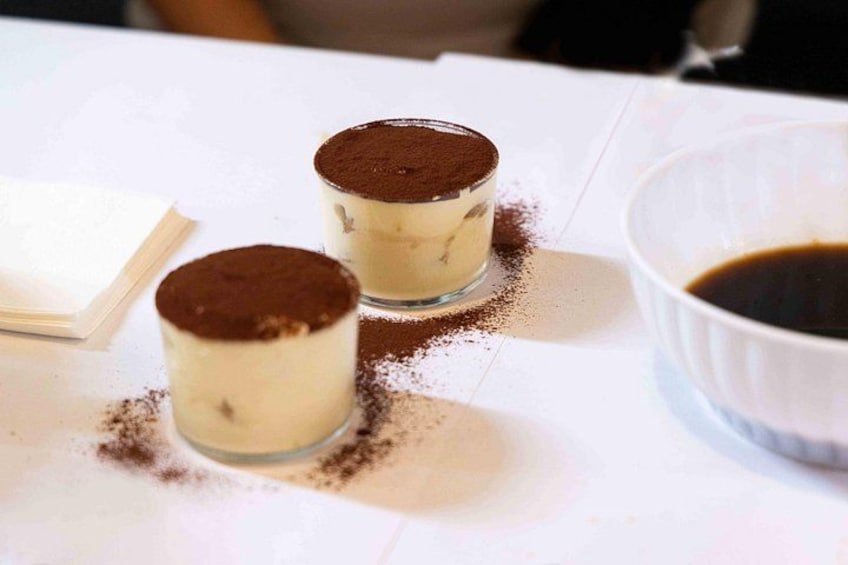 Delicious homemade Tiramisù dessert. 3