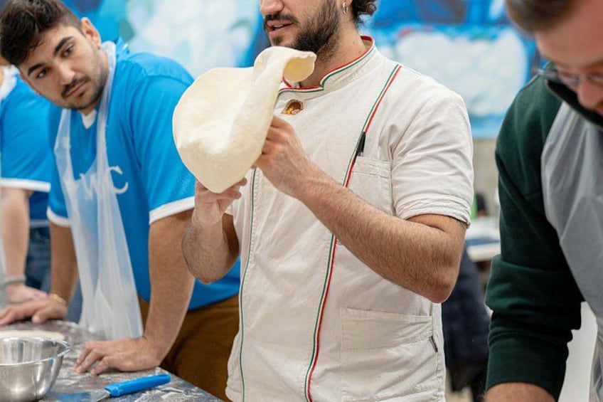 Naples Official Pizza Making Class & Tiramisu Cooking class 2
