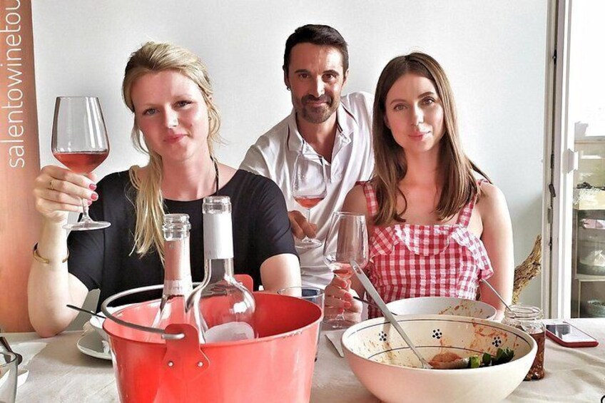 Lunch and dinner at my house with the typical products of Salento 2