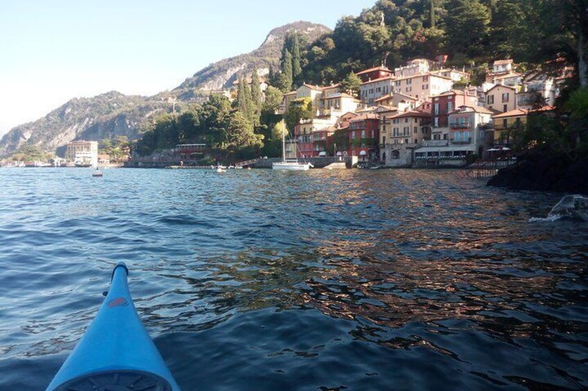 View of Varenna, from the Kayak