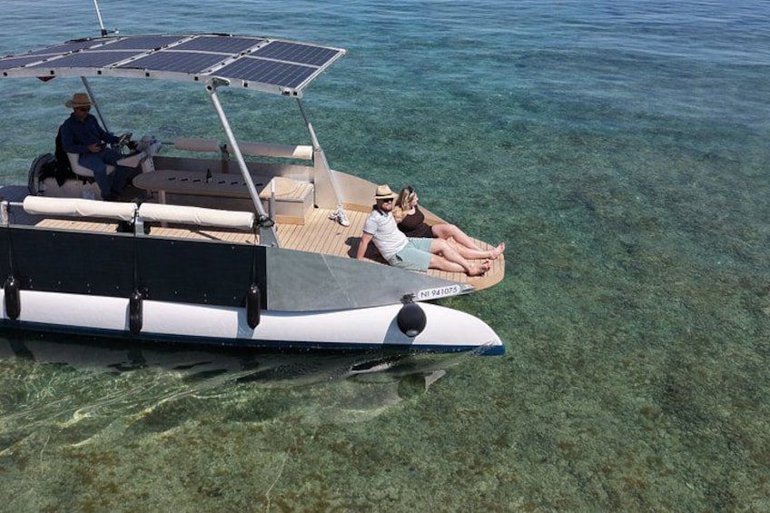 Romantic Private Tour for 2 on your own Solar Powered Boat 1