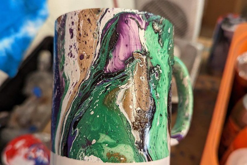 Create Your Own Hydro Dipped Tumbler, Mug or Flask in Estes Park 2
