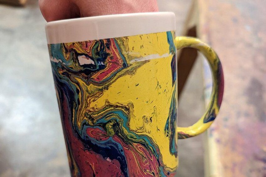 Create Your Own Hydro Dipped Tumbler, Mug or Flask in Estes Park 3