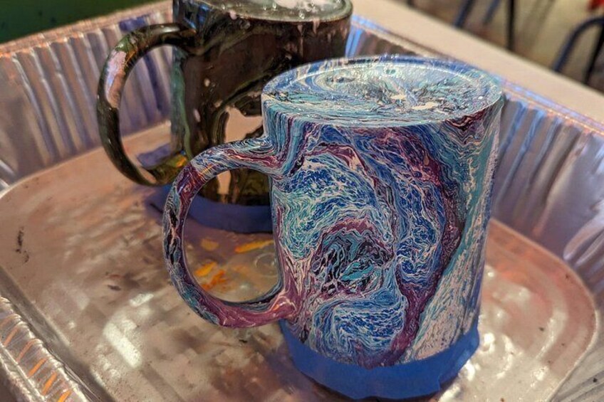 Create Your Own Hydro Dipped Tumbler, Mug or Flask in Estes Park 5
