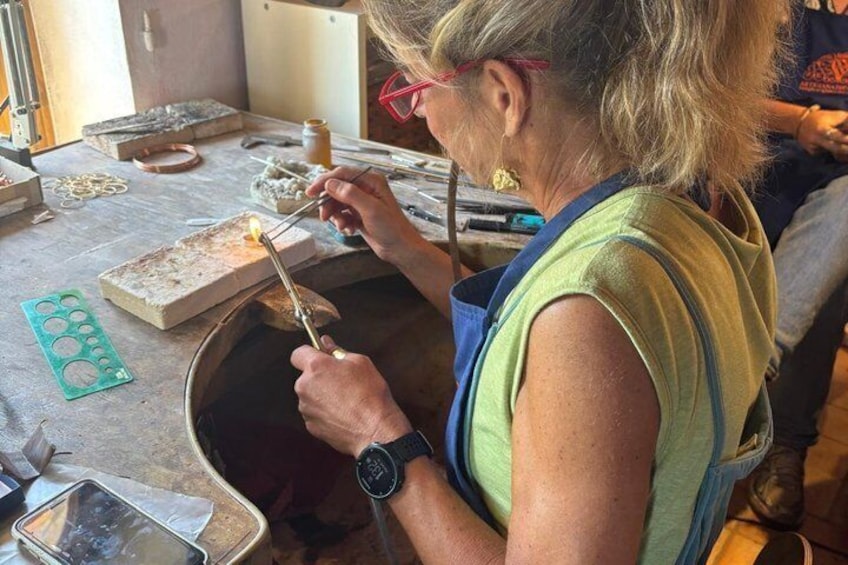 Private jewelry class in Florence, Tuscany, Italy (4 hours) 4