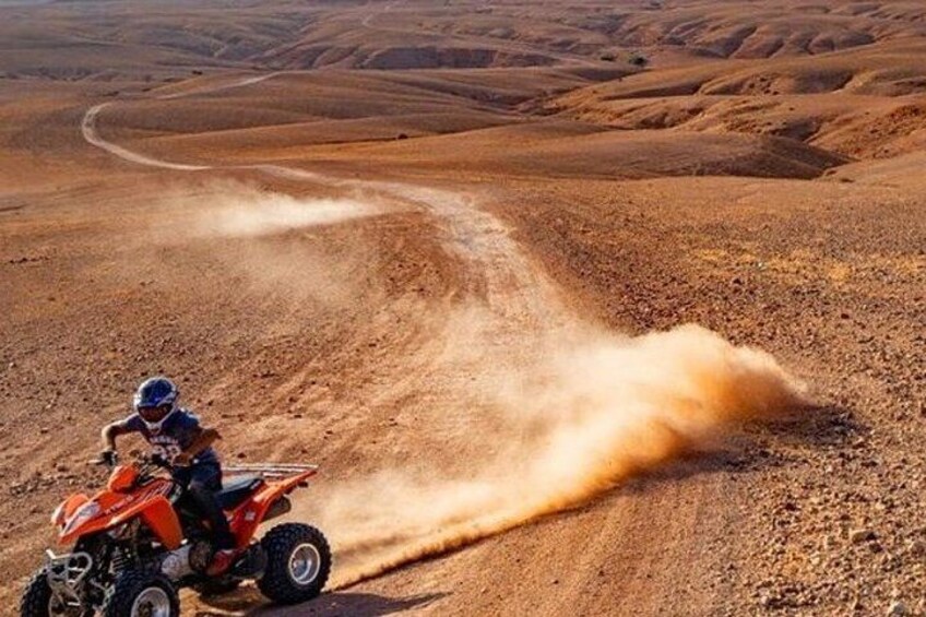 Marrakech Desert Dinner show with Quad bike and Camel Ride 5