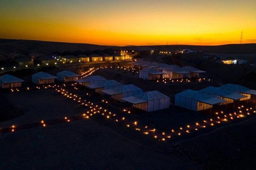 Overnight stay in the Agafay Desert, Deluxe Tent with Show and Swimming Pool 3