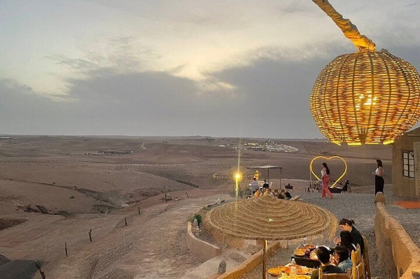 Marrakech to Agafay Desert Sunset: Camel Ride & Dinner Show 5