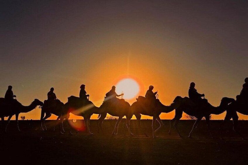 Marrakech Agafay Desert Sunset Tour with Camel Ride & Dinner Show 2