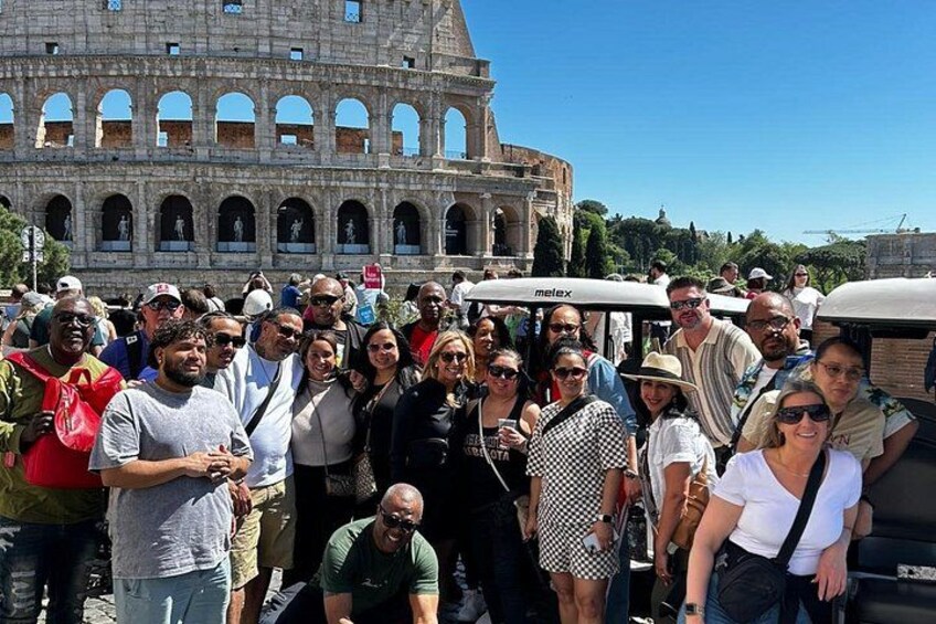 Exclusive 6 hours tour of Rome in Golf cart for Cruisers 5