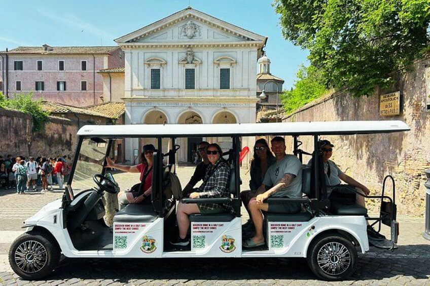 Exclusive 6 hours tour of Rome in Golf cart for Cruisers 4
