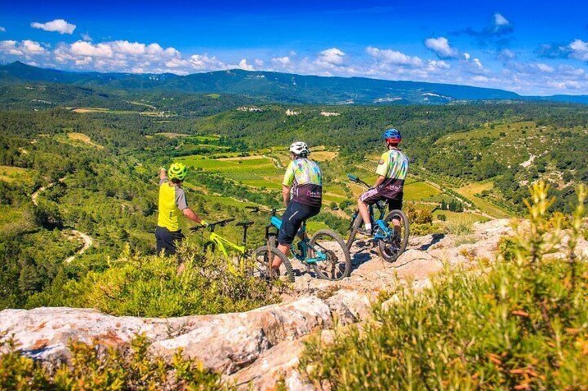 E bike tour around Lagrasse