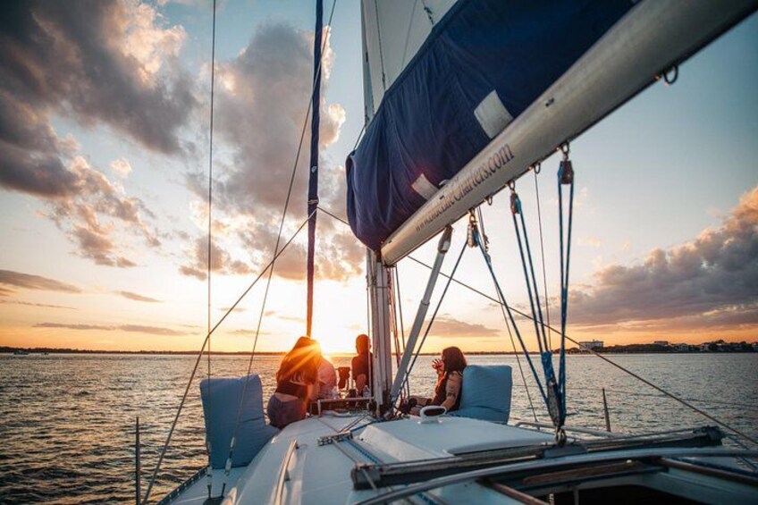 Private Luxury Yacht Charters, BYOB & Dolphins 2
