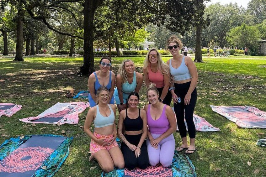 Yoga in Forsyth Park 5