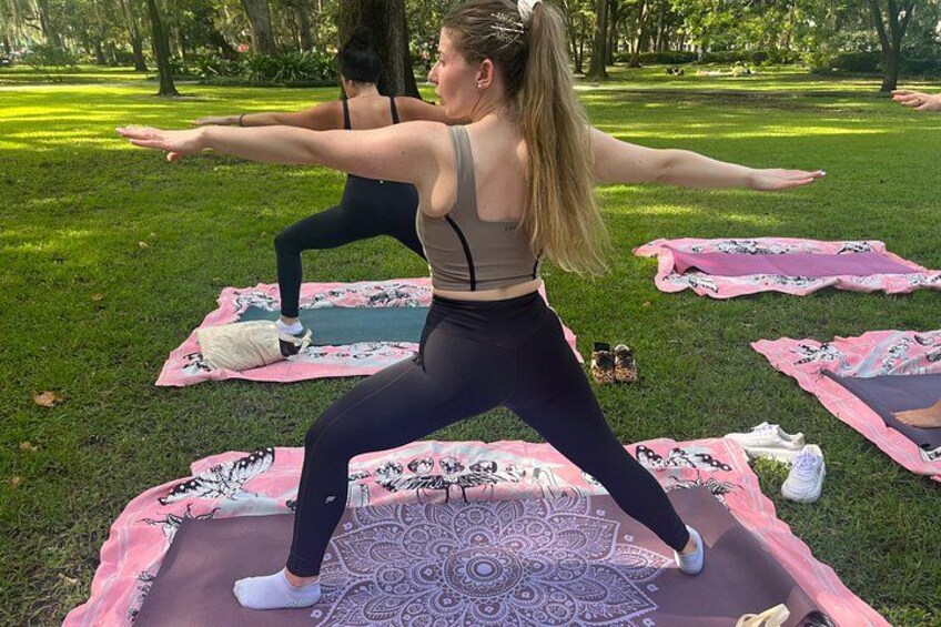 Yoga in Forsyth Park 3