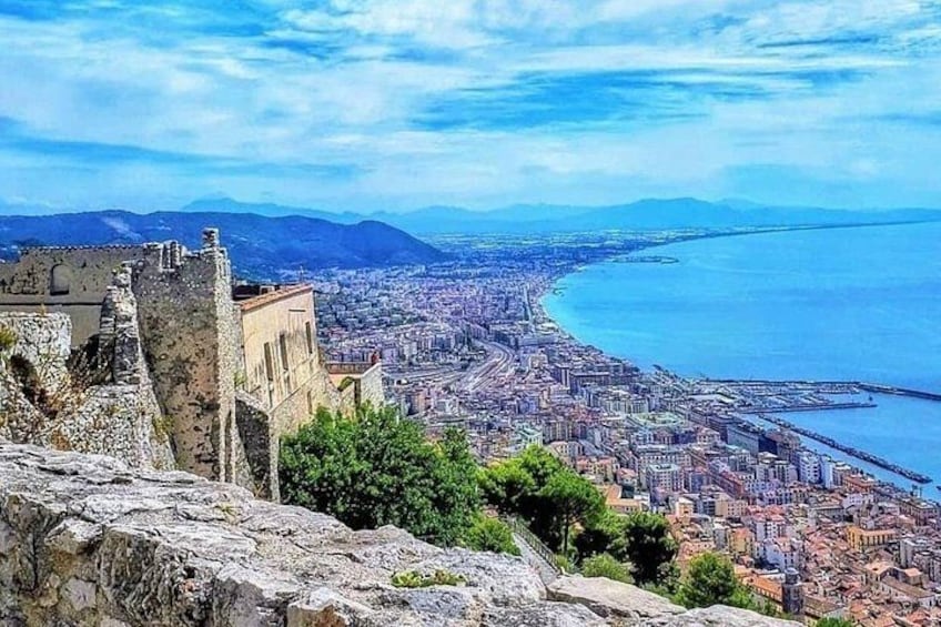 View from Arechi Castle 1
