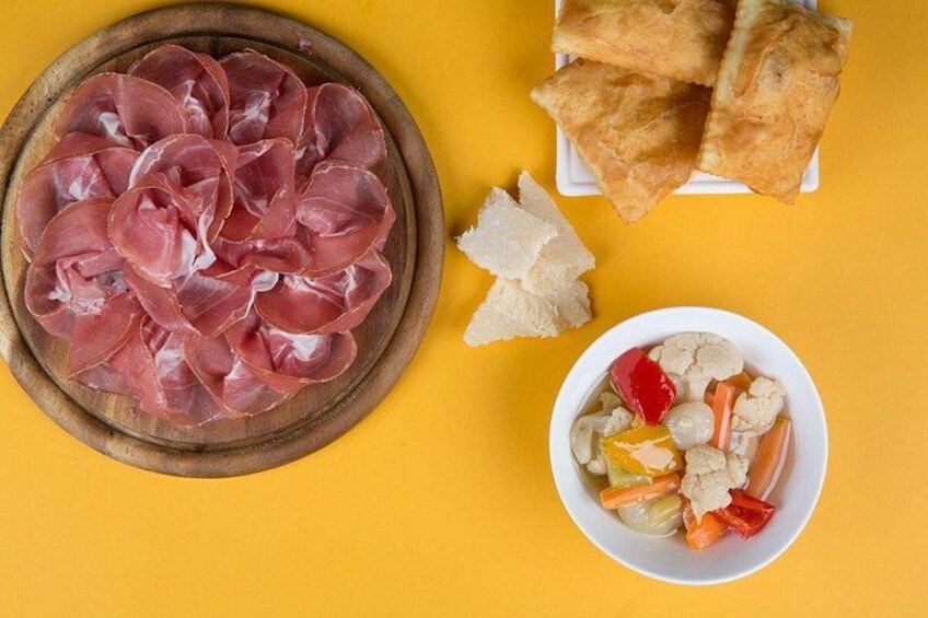 Prosciutto of Parma and pickles | Artemilia Guided Tours | Parma Food Walking Tour 4