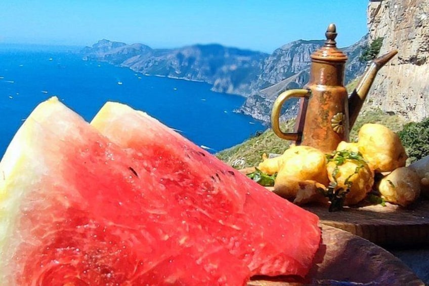 From SORRENTO Hike Path of the Gods with NINO & free Transfer 2