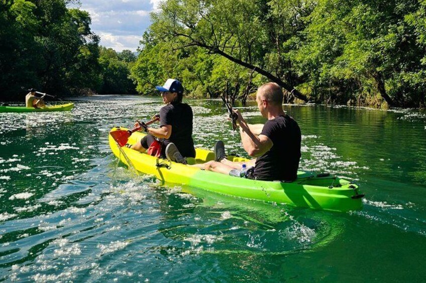 Kayaking on Zeta river near Podgorica - Self Guided Tour. 1