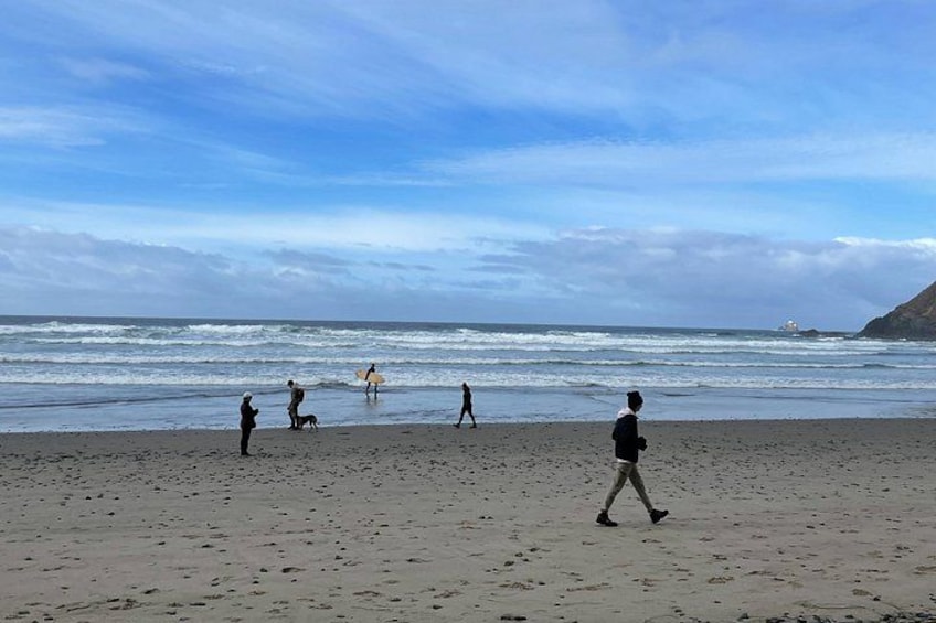 Beach at Ecola State Park 1