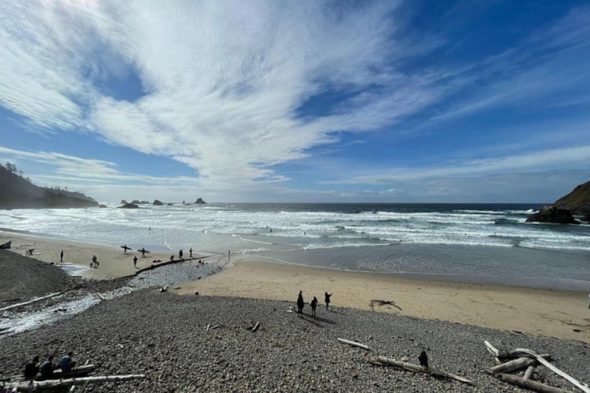 Beach at Ecola State Park 3