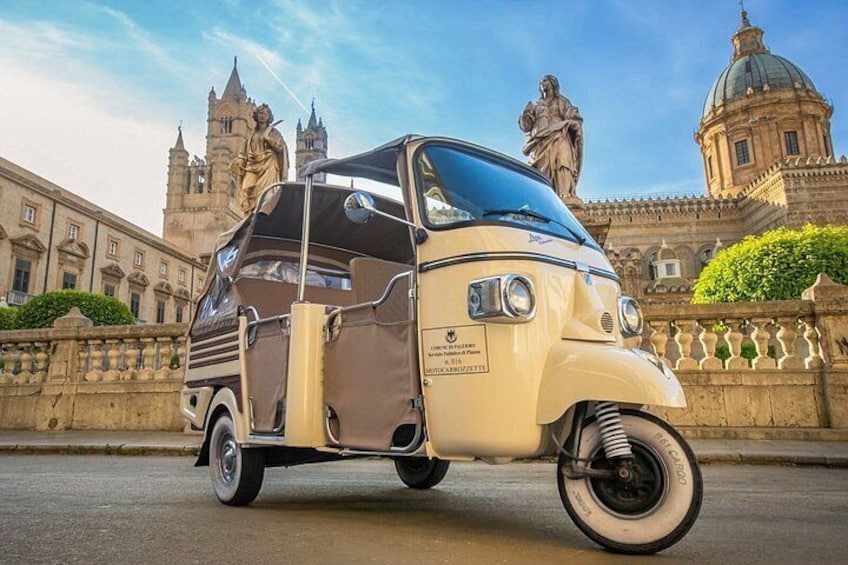 Tuk tuk ride, ape car 4