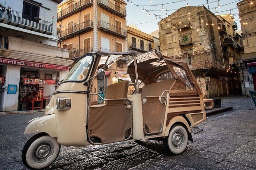 Tuk tuk ride, ape car 3