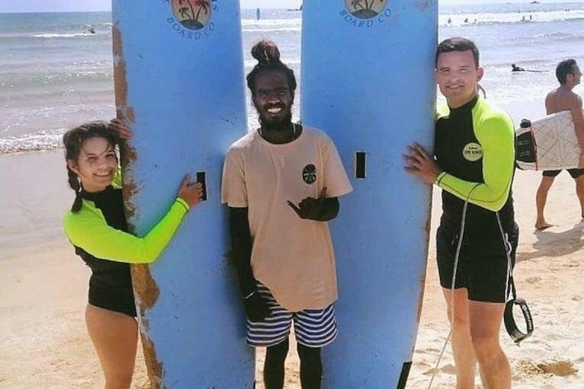 PRIVATE Surf lesson for Beginners Couple 5