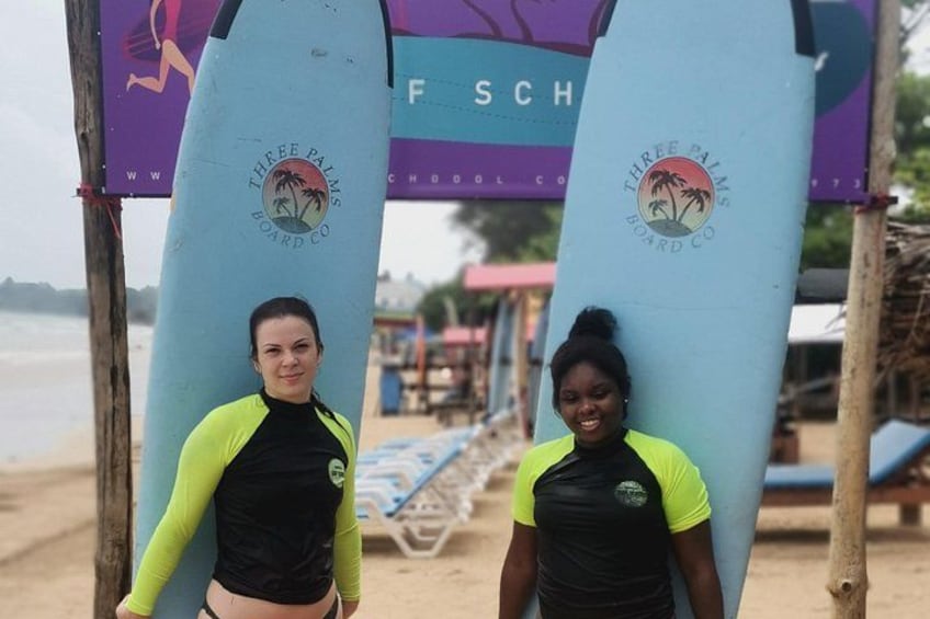 PRIVATE Surf lesson for Beginners Couple 2