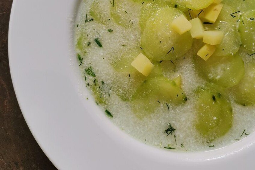 Cucumber soup