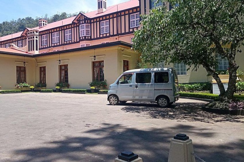 Air con mini van for the tour 4
